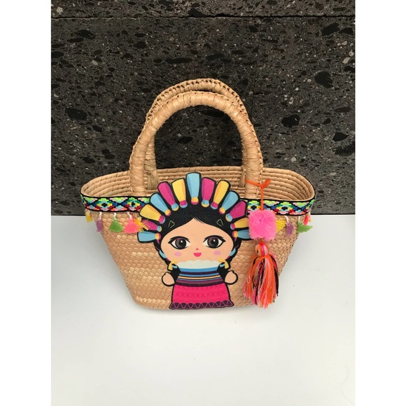 Mexican bag with Maria doll - Picture 3 of 4